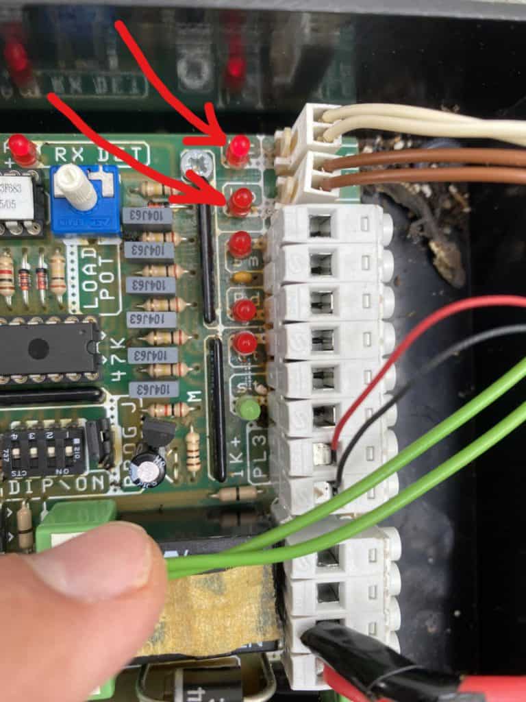 centurion gate motor fault finding