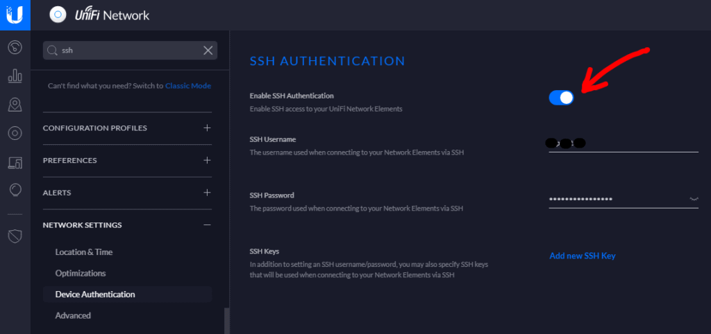 ssh set inform unifi